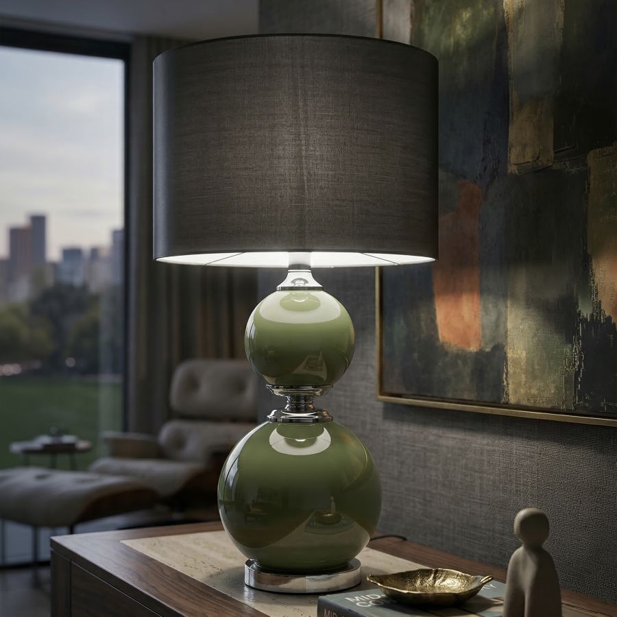 Lampada da tavolo eva two cm ø 38x65