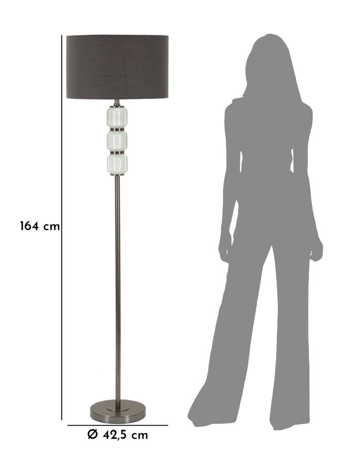 Lampada da terra bright one cm ø 42,5x164