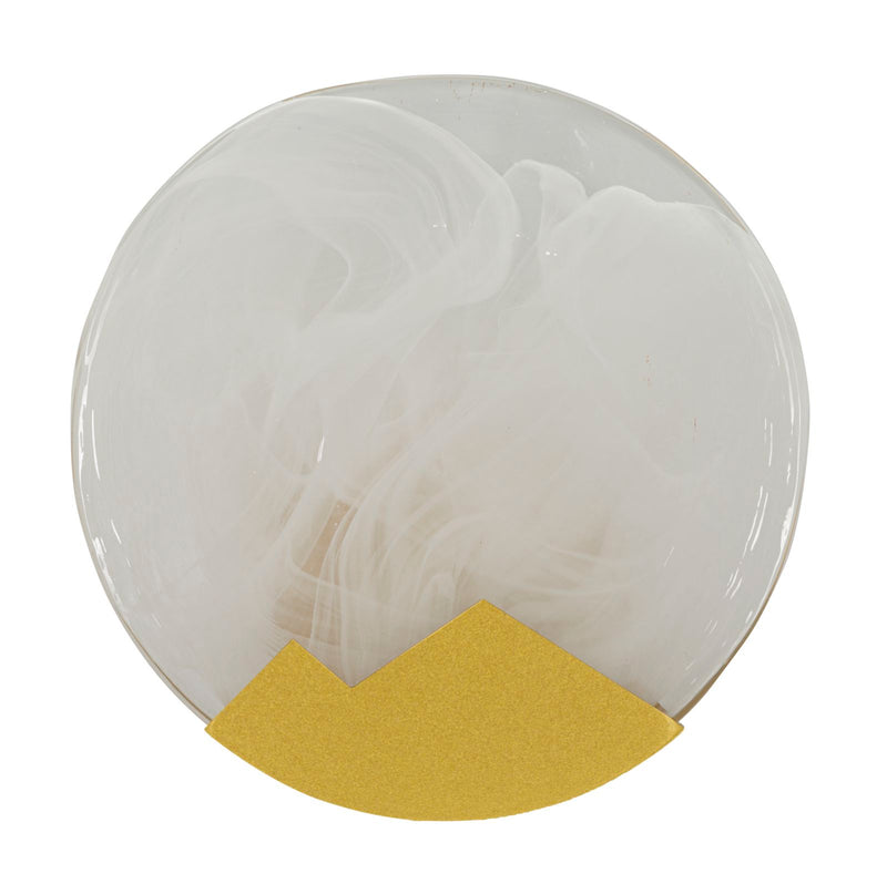 Lampada da muro moon cm ø 20x10