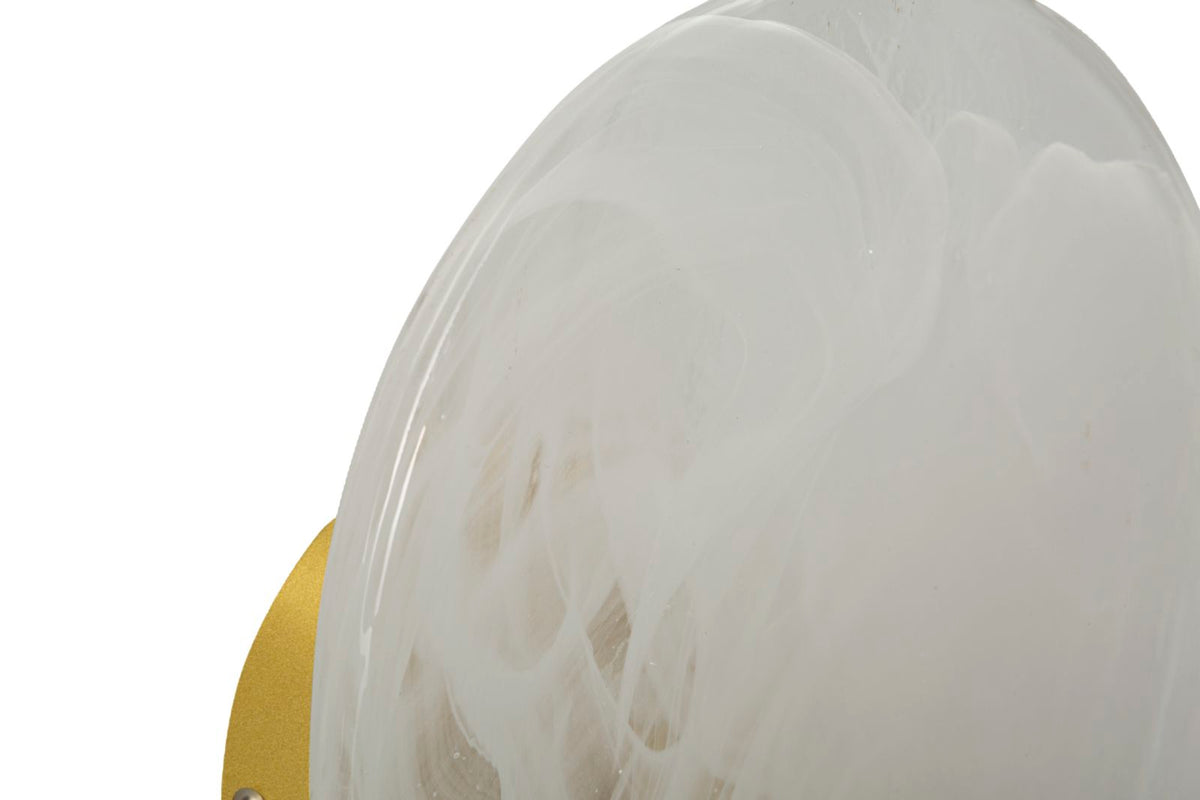 Lampada da muro moon cm ø 20x10