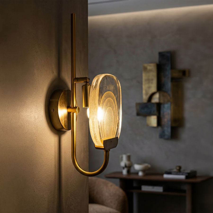 Lampada da muro softy cm 15x14x38
