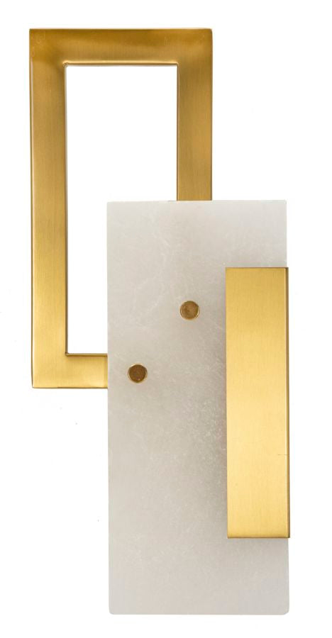 Lampada da muro cube cm 15x8x33