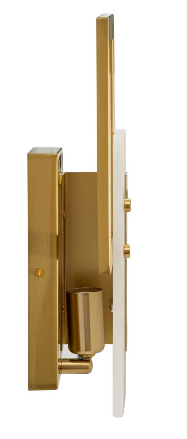 Lampada da muro cube cm 15x8x33