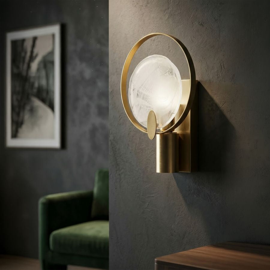 Lampada da muro oklan cm 20x10x29