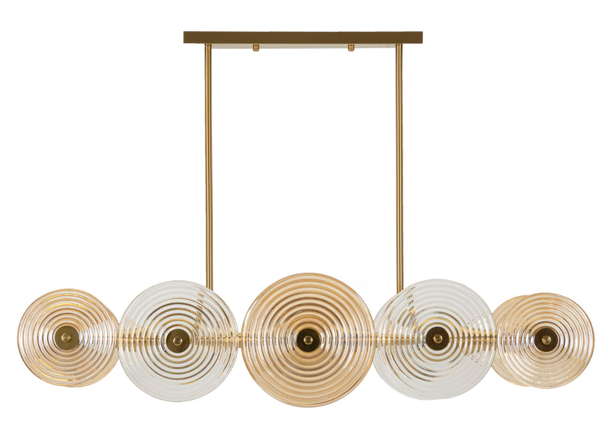 Lampadario venice cm 116x27x79