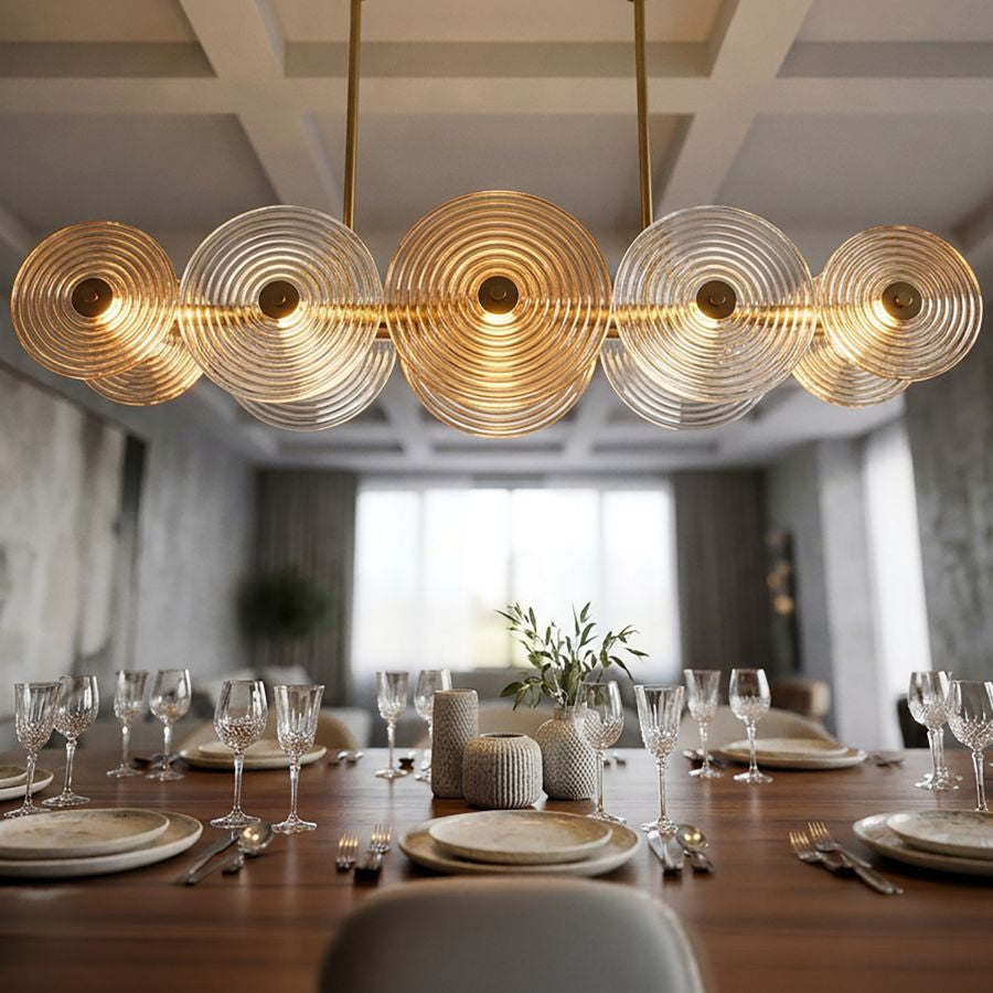 Lampadario venice cm 116x27x79