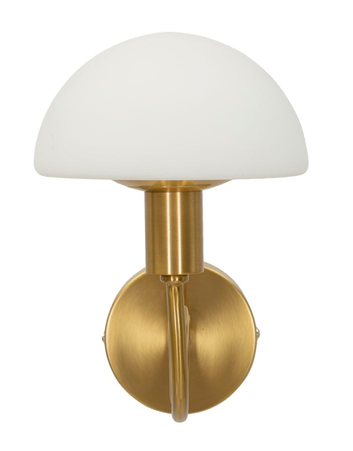 Lampada da muro lovy gold cm 23x15x22