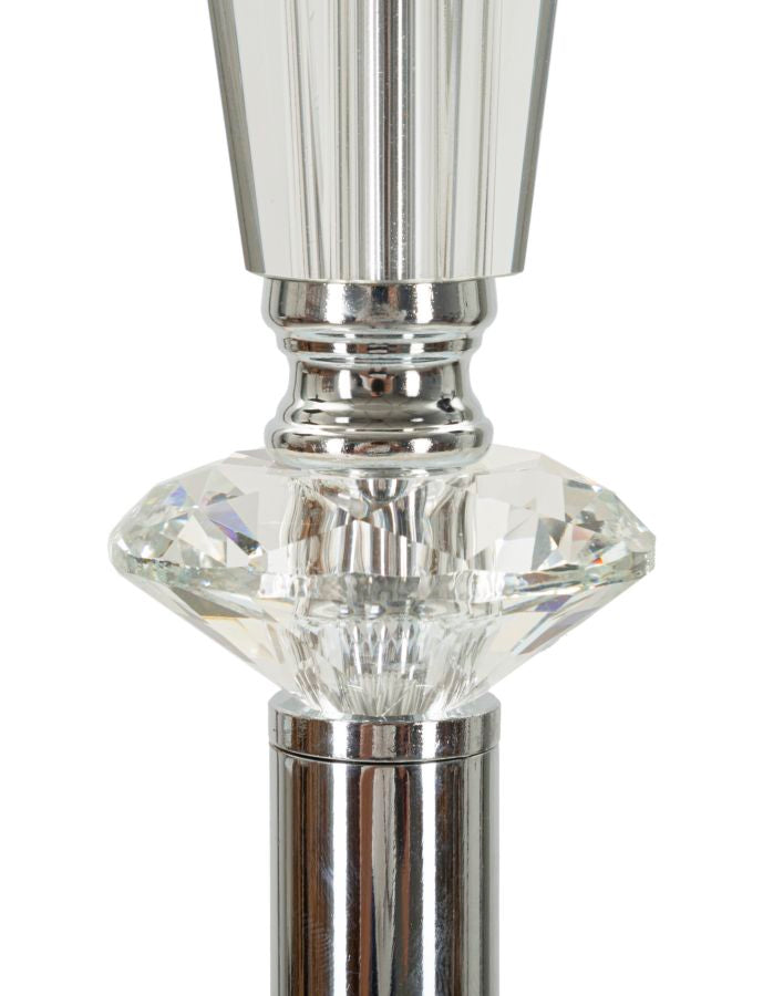 Lampada da terra silvery cm ø 40x164