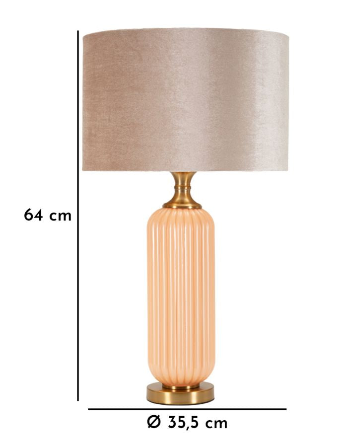 Lampada da tavolo perly -c- cm ø 35,5x64