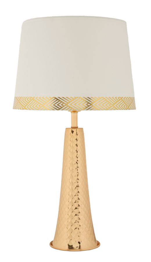 Mauro Ferretti Lampada da Tavolo Tower Oro Ø 30 x 54 cm