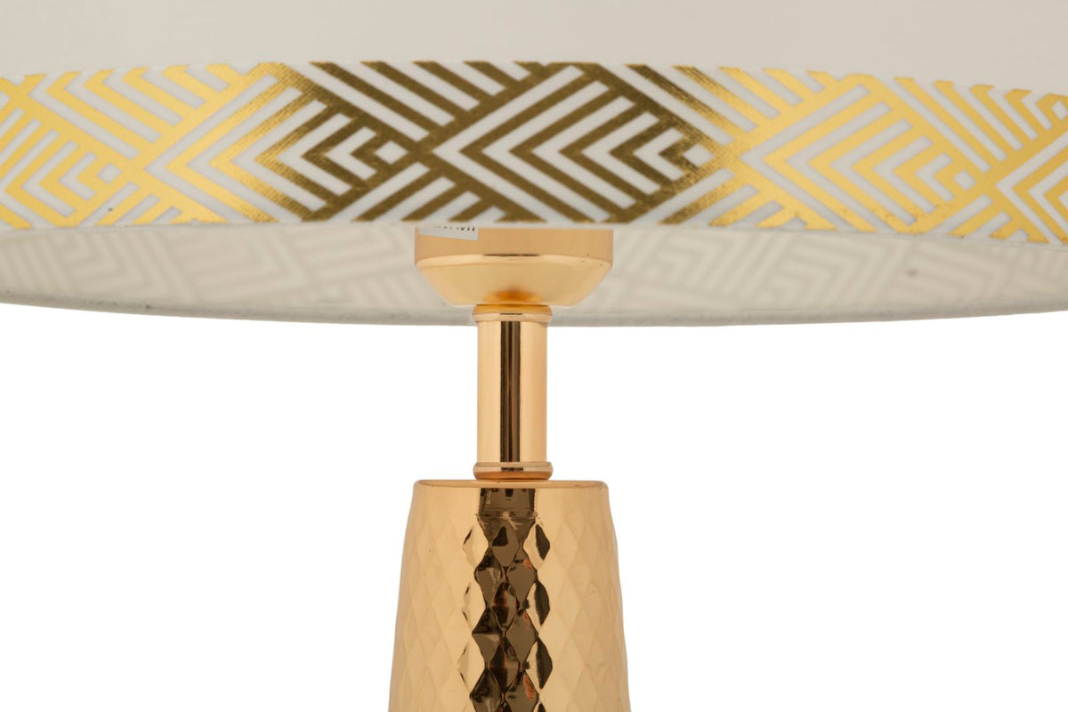 Mauro Ferretti Lampada da Tavolo Tower Oro Ø 30 x 54 cm