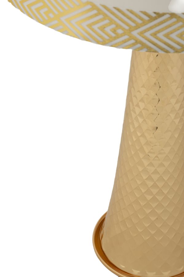 Mauro Ferretti Lampada da Tavolo Tower Oro Ø 30 x 54 cm