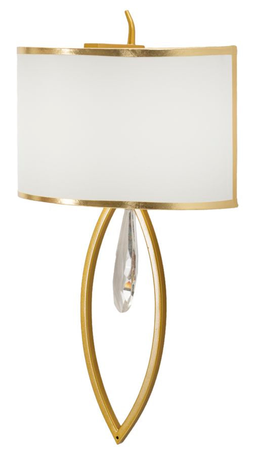 Mauro Ferretti Lampada da Muro Vienna 26 x 15 x 50 cm