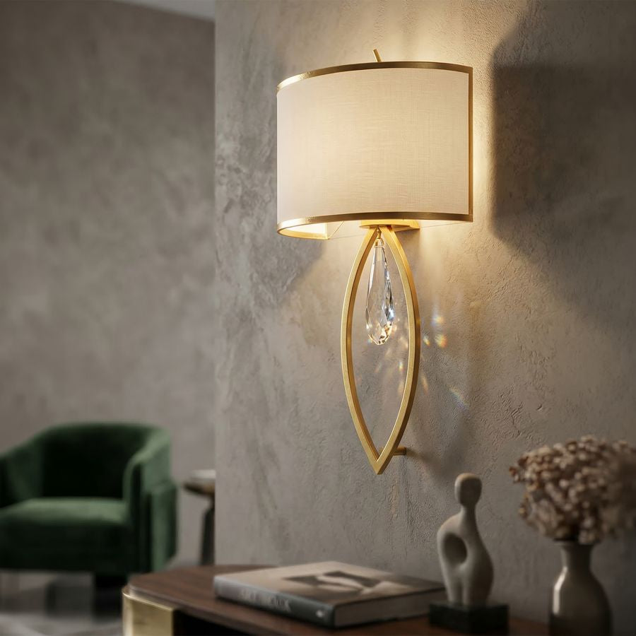 Mauro Ferretti Lampada da Muro Vienna 26 x 15 x 50 cm