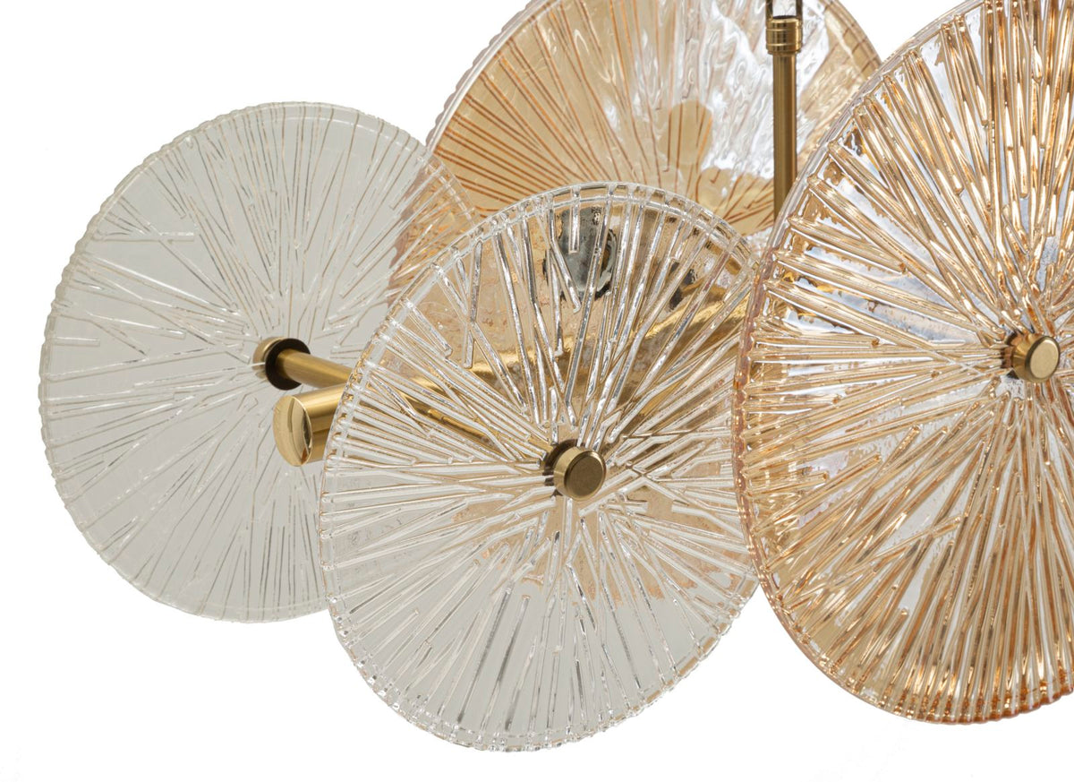 Mauro Ferretti Lampadario Osaka 100 x 23 x 28-94 cm