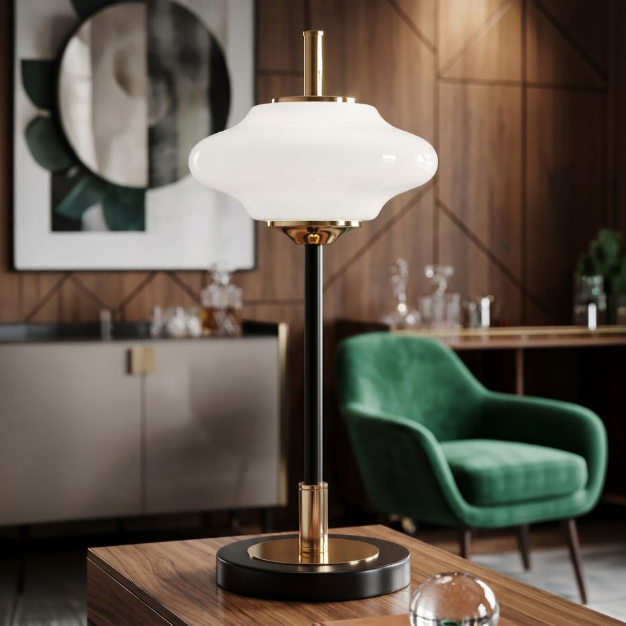 Mauro Ferretti Lampada da Tavolo Vintage Ø 22 x 46 cm