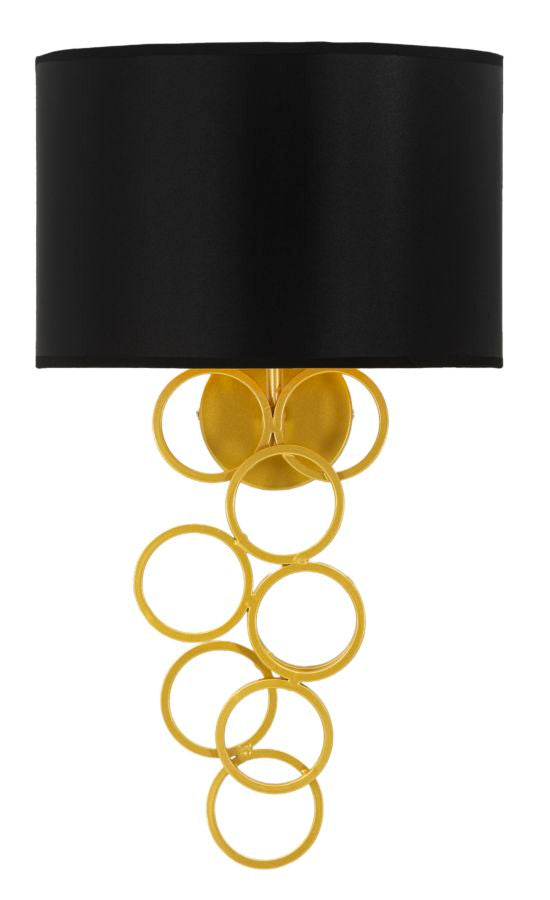 Lampada da muro rich cm 30x20x50