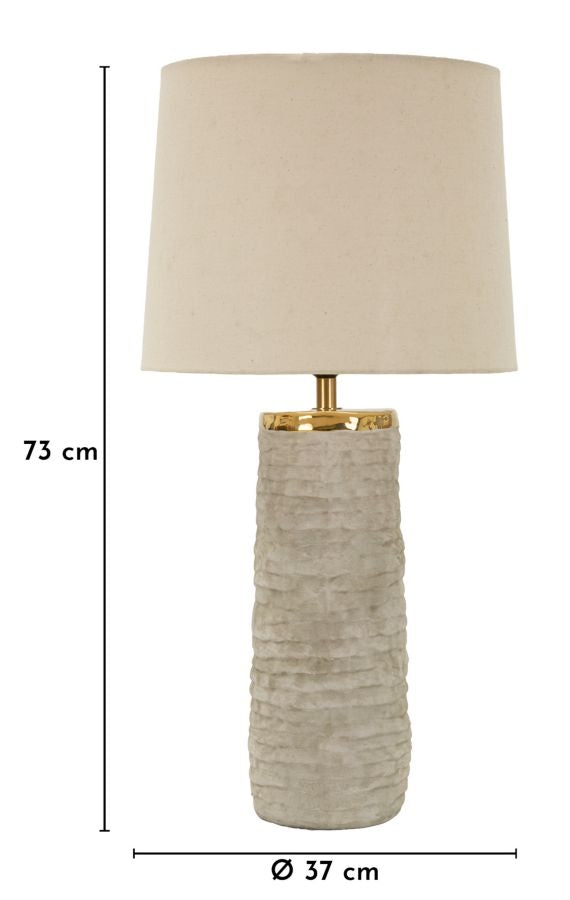 Lampada da tavolo lima cm ø 37x73