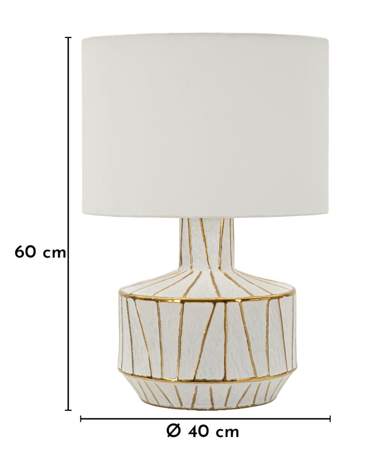Lampada da tavolo tangeri cm ø 40x60