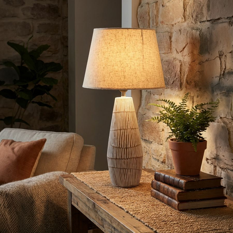 Lampada da tavolo resina hanoi cm ø 35x69,5