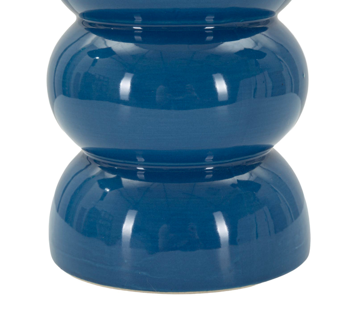 Lampada da tavolo torr blu cm ø 25x46