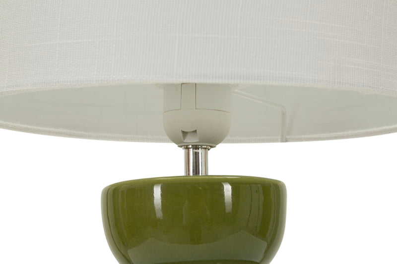 Lampada da tavolo torr verde cm ø 25x46