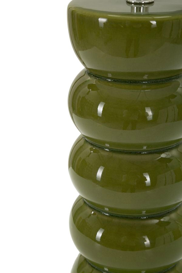 Lampada da tavolo torr verde cm ø 25x46