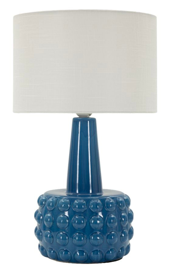 Lampada da tavolo gress blu cm ø 30x51,5