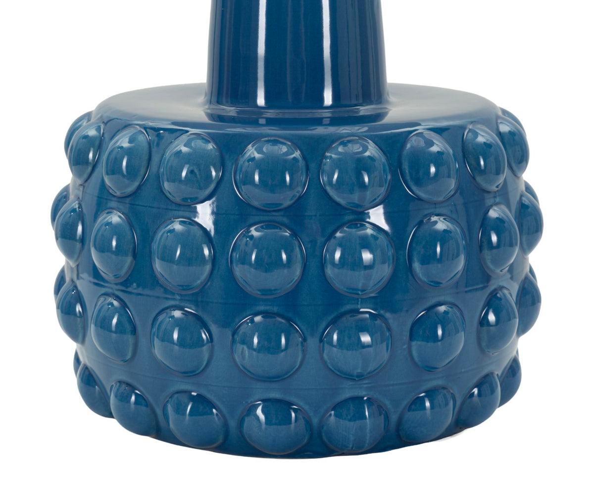 Lampada da tavolo gress blu cm ø 30x51,5