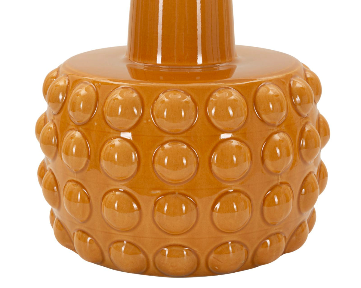 Lampada da tavolo gress senape cm ø 30x51,5