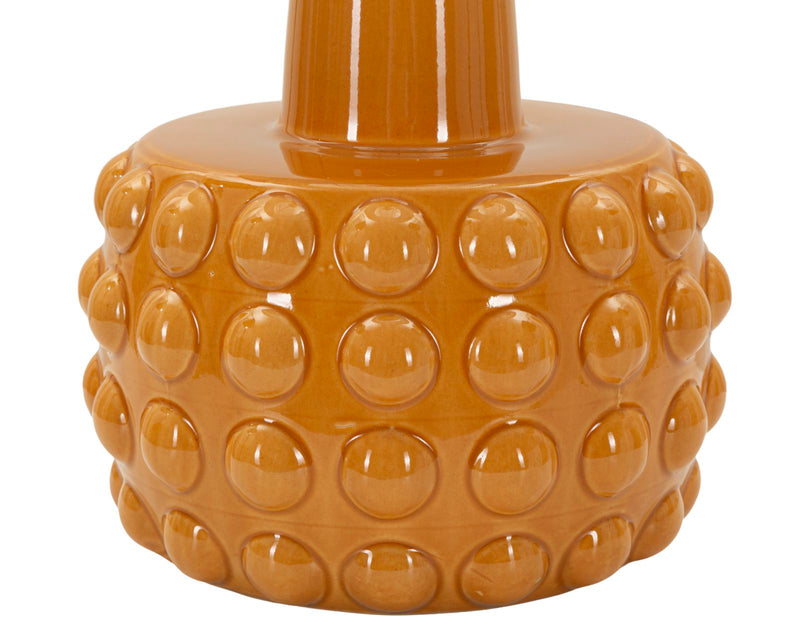 Lampada da tavolo gress senape cm ø 30x51,5
