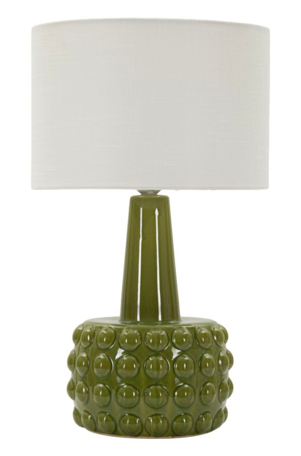 Lampada da tavolo gress verde cm ø 30x51,5