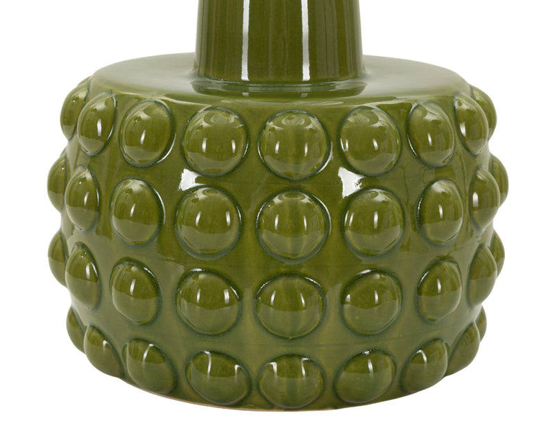 Lampada da tavolo gress verde cm ø 30x51,5