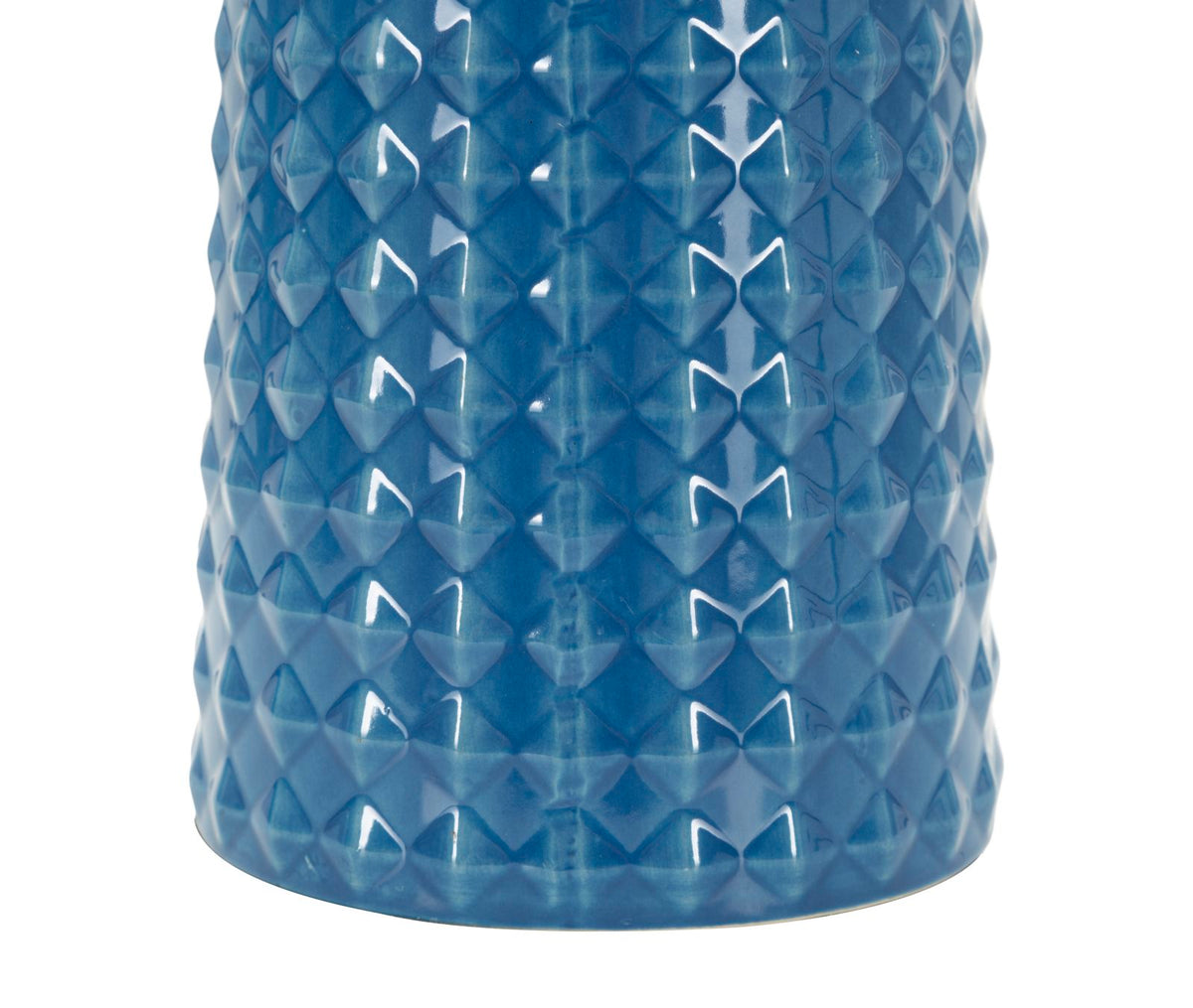 Lampada da tavolo gliss blu cm ø 30x52