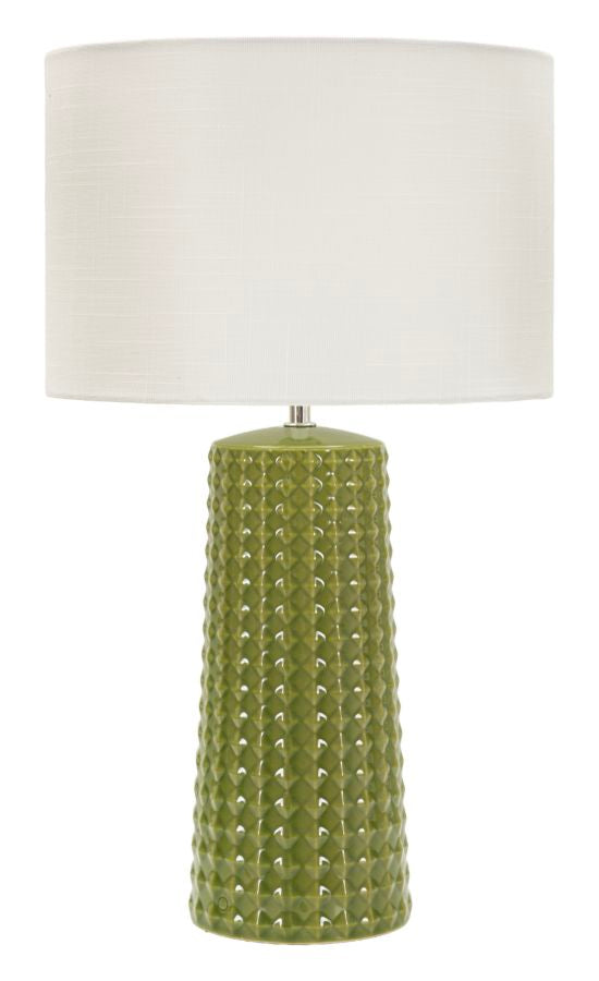 Lampada da tavolo gliss verde cm ø 30x52