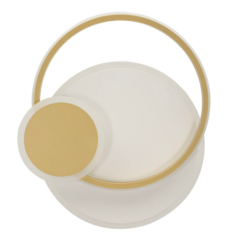 Lampada da muro LED dish cm 29x6,5x34 (luce con 3 temperature di colore)