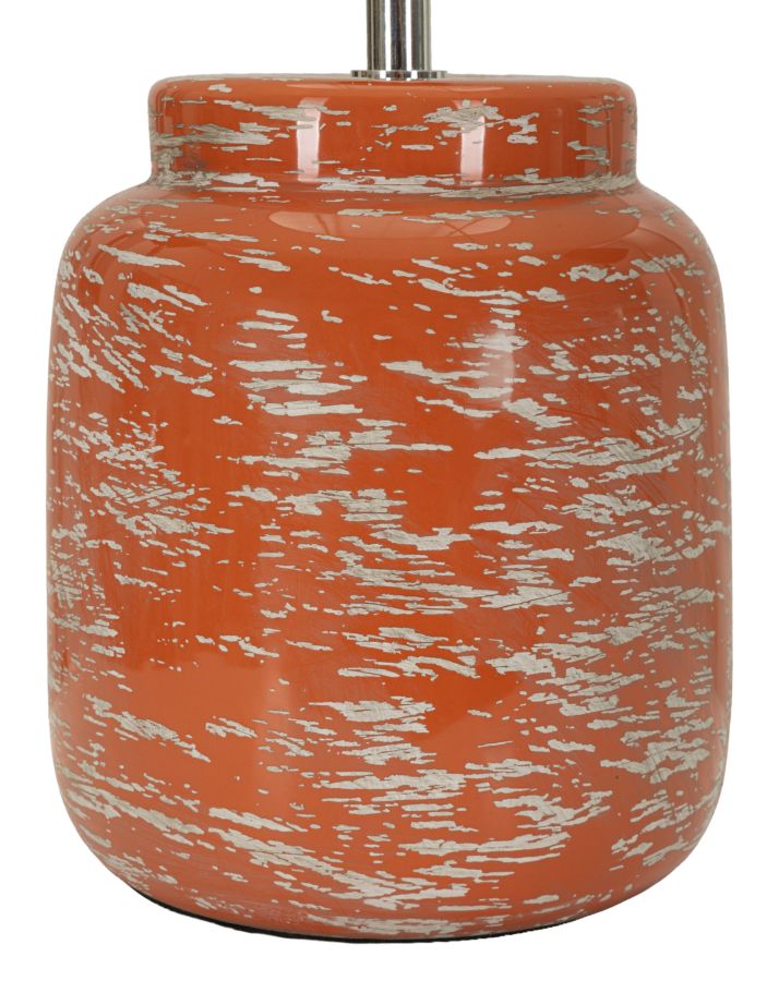 Lampada da tavolo hut arancione cm ø 27x47,5