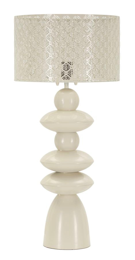 Lampada da tavolo seoul tortora cm ø 33x71