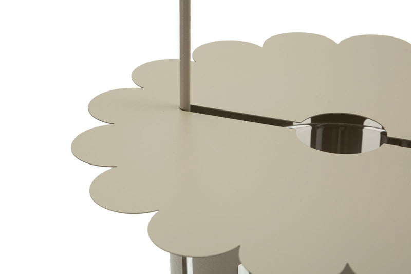 Lanterna saturno tortora cm ø 24x43