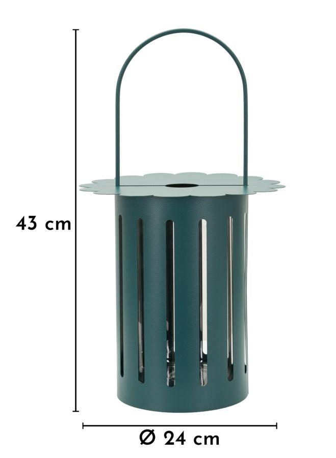 Lanterna saturno ottanio cm ø 24x43