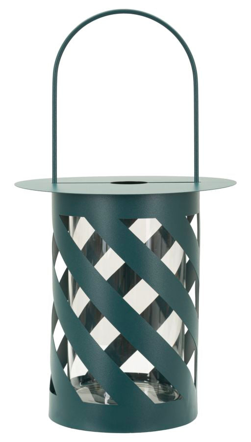 Lanterna saturno ottanio twist cm ø 23x43