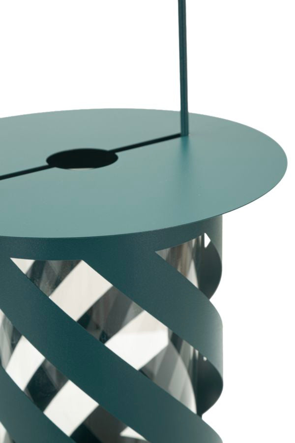 Lanterna saturno ottanio twist cm ø 23x43