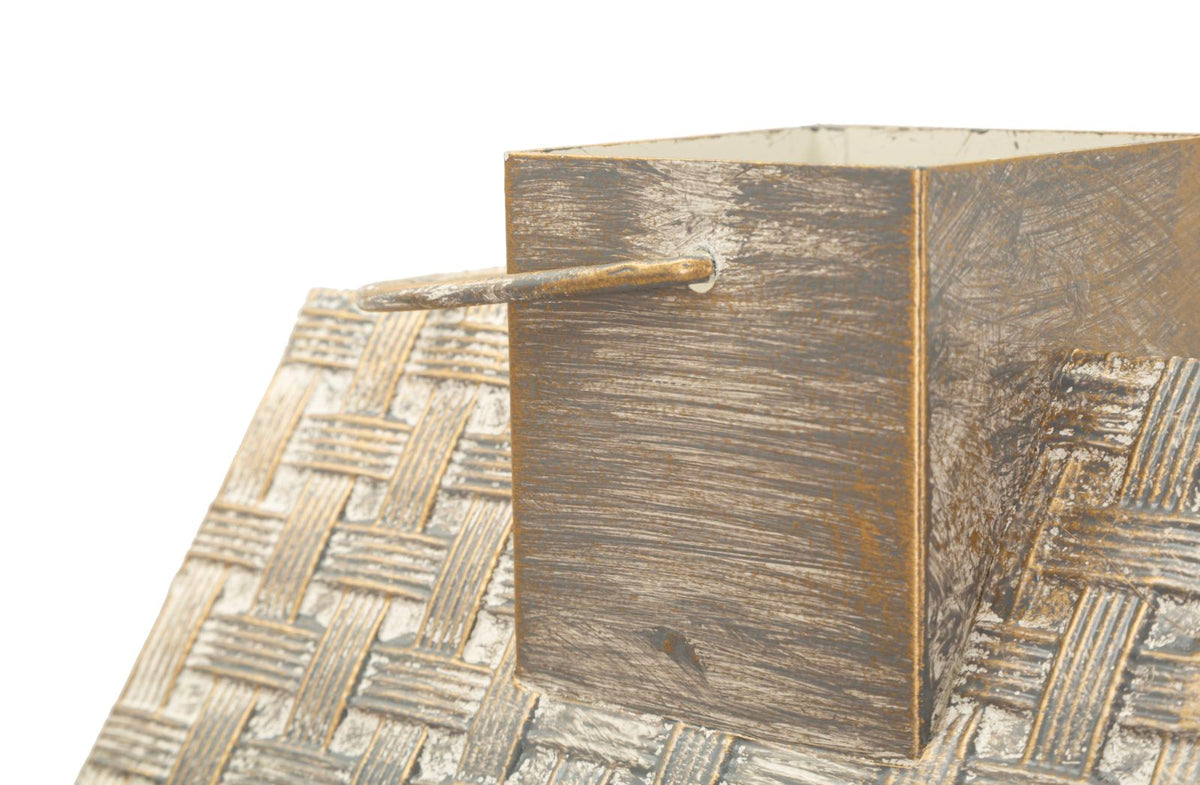 Lanterne home coppia cm 24,5x24,5x55-17x17x37,5 (vetro temperato)