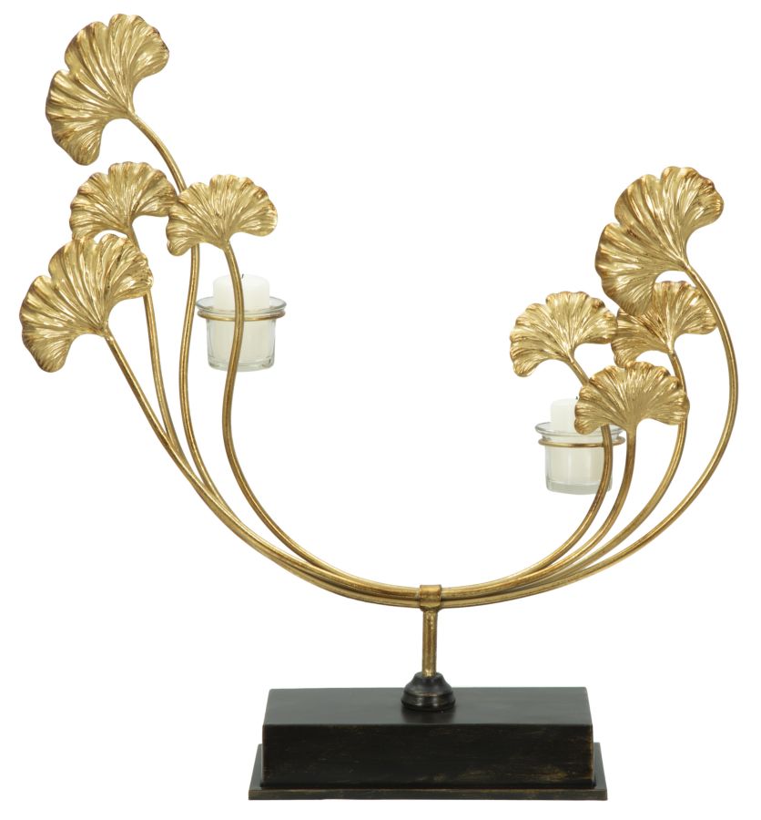 Mauro Ferretti Portacandela Glam Iris 50 x 12 x 55 cm