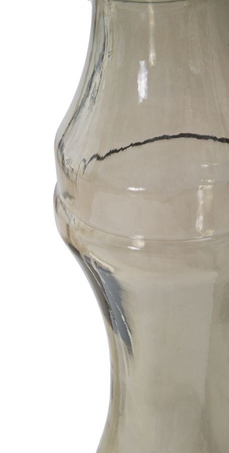 Mauro Ferretti Portacandela Vetro Riciclato Ø 22 x 75 cm (made in Spain)