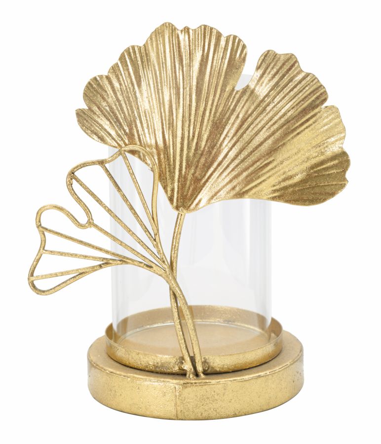 Mauro Ferretti Portacandela Leaf 17 x 12 x 21 cm