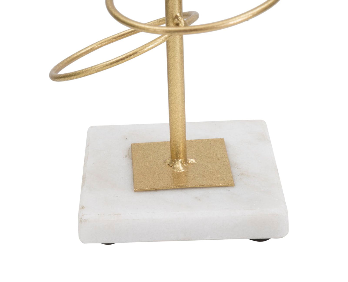 Mauro Ferretti Portacandela Rings 14 x 13 x 50,5 cm