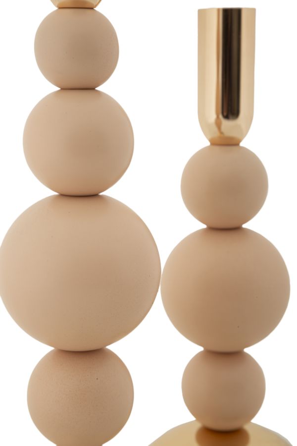 P/cand bolly rosa set 2 pz cm ø 10x24-10x29,5