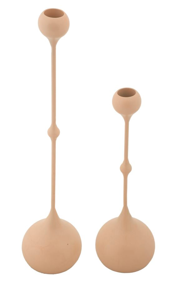 P/cand slimmy rosa set 2 pz cm ø 8x26-8x37