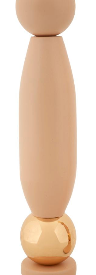 P/cand strek rosa set 2 pz cm ø 9,5x25-9,5x30